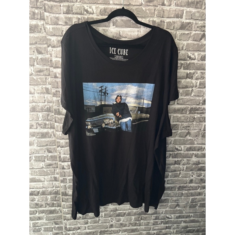 Ice Cube Classic Crew Top - Cotton Impala Black‎